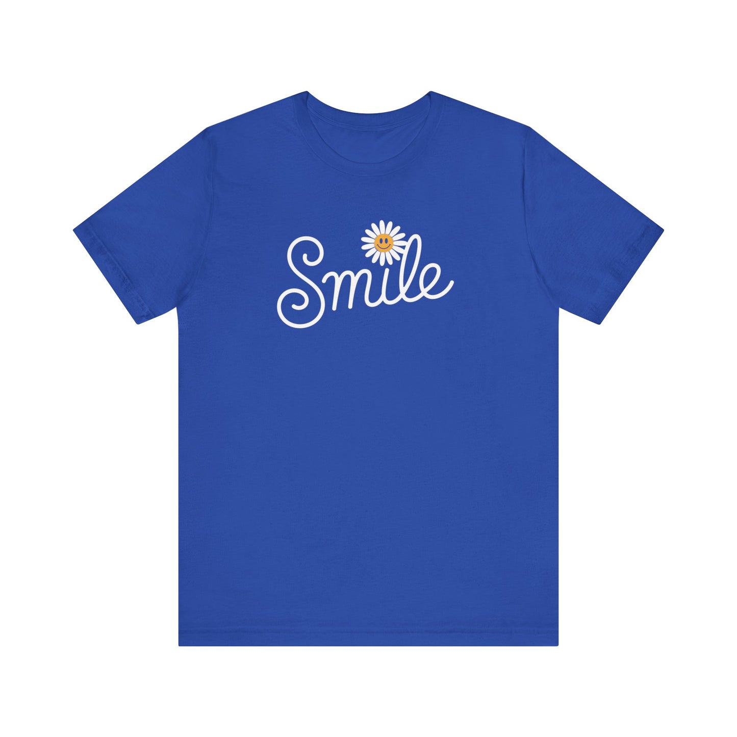 Smile Graphic Unisex Jersey Tee - Casual Comfort for All Occasions