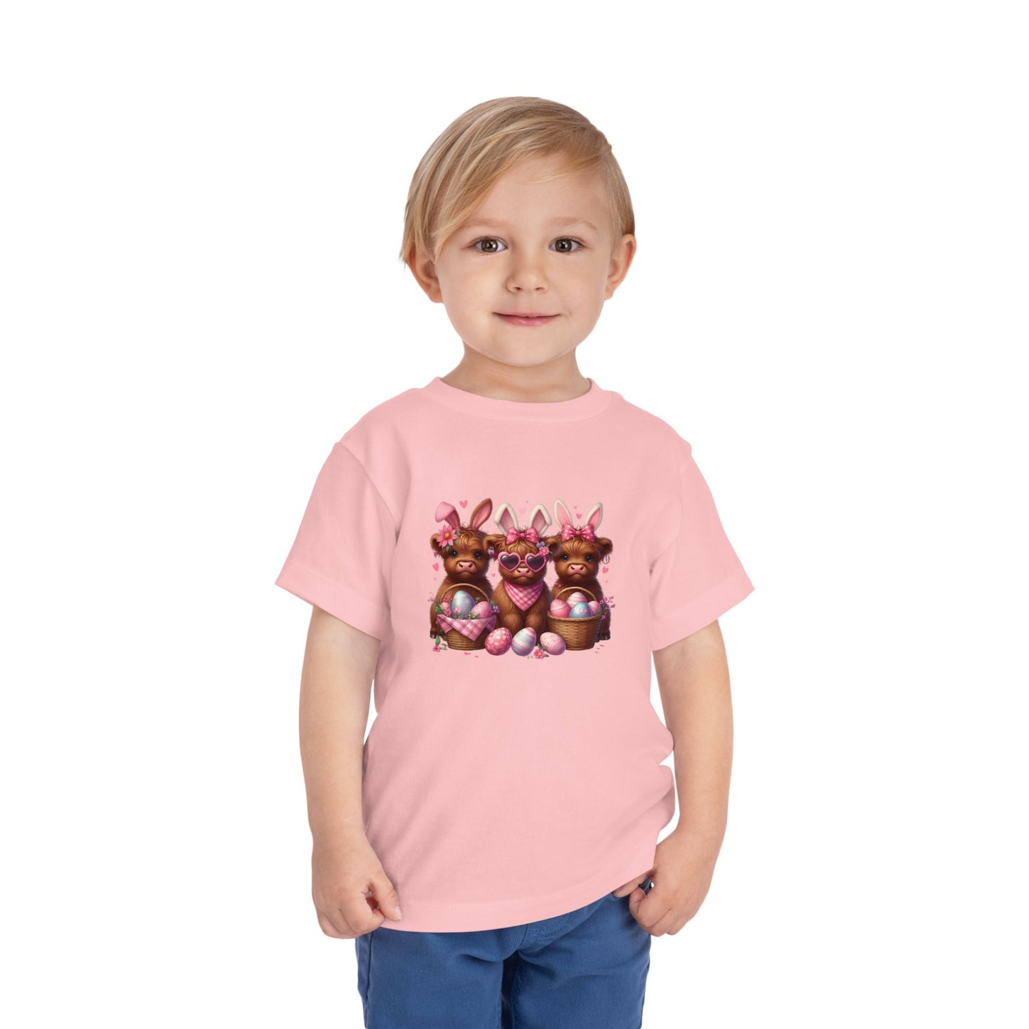 Toddler Easter Baby Cow Tee