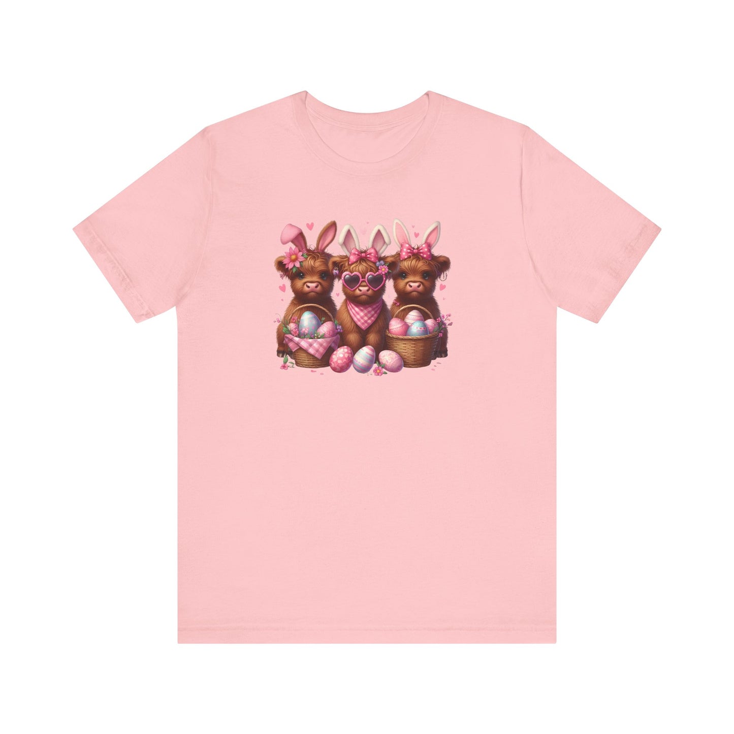 Easter Bunny Cow Unisex Tee