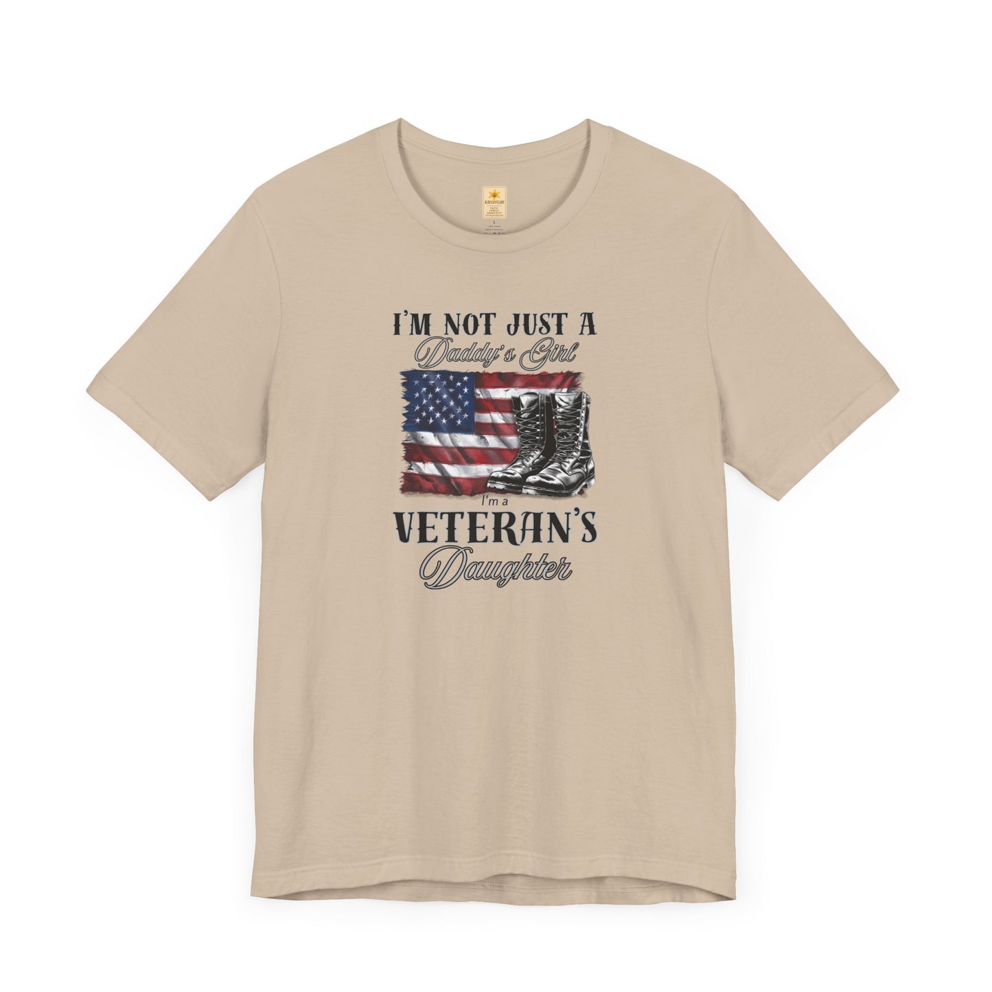 Veteran's Daughter T-Shirt | Patriotic Unisex Tee for Military Families