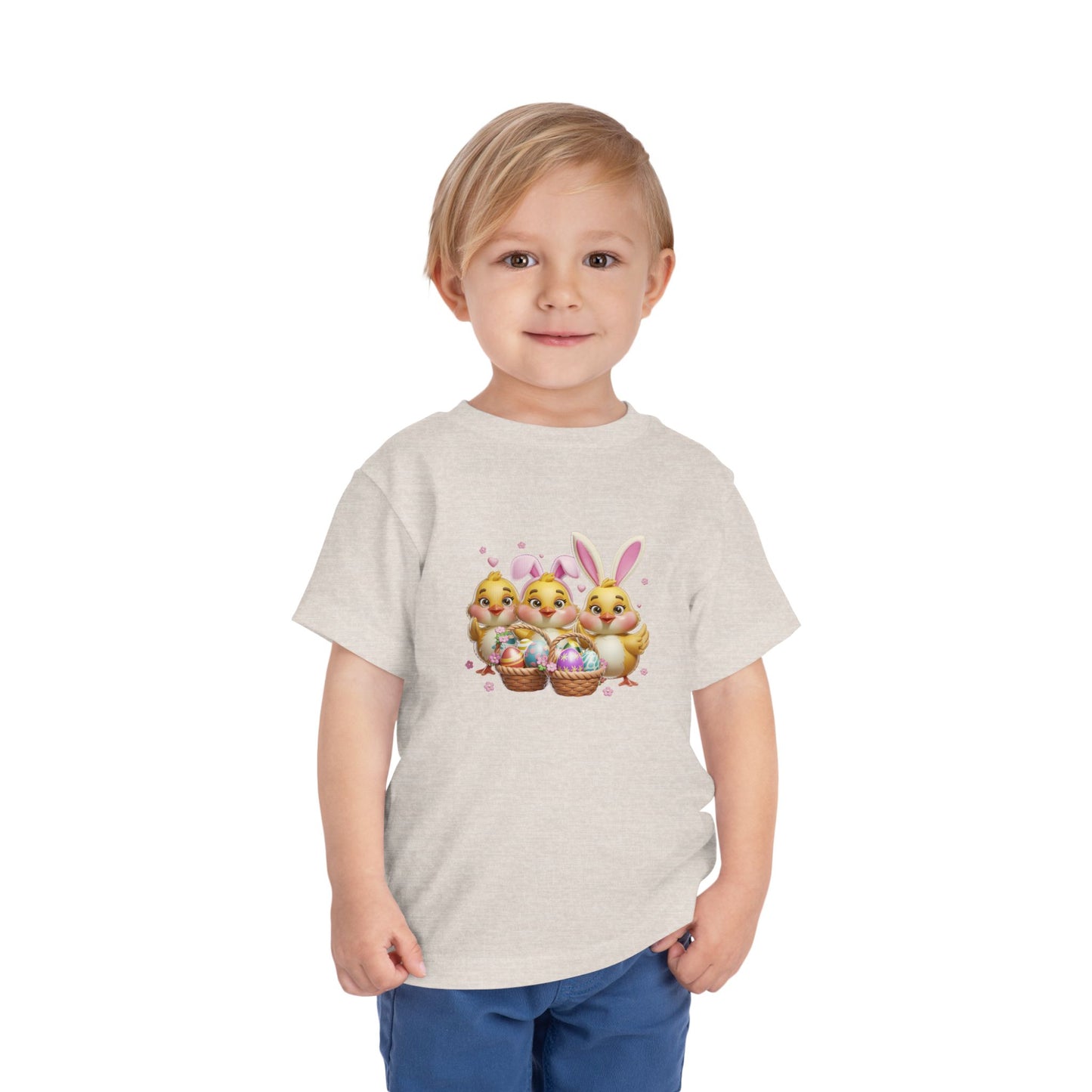 Toddler 3D Easter Chicks Tee