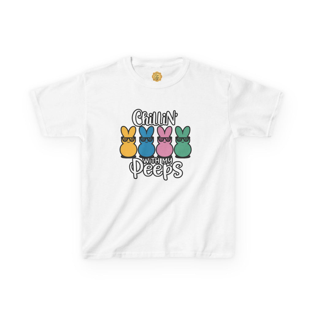 "Chillin' With My Peeps" Easter Bunny Peeps Graphic
