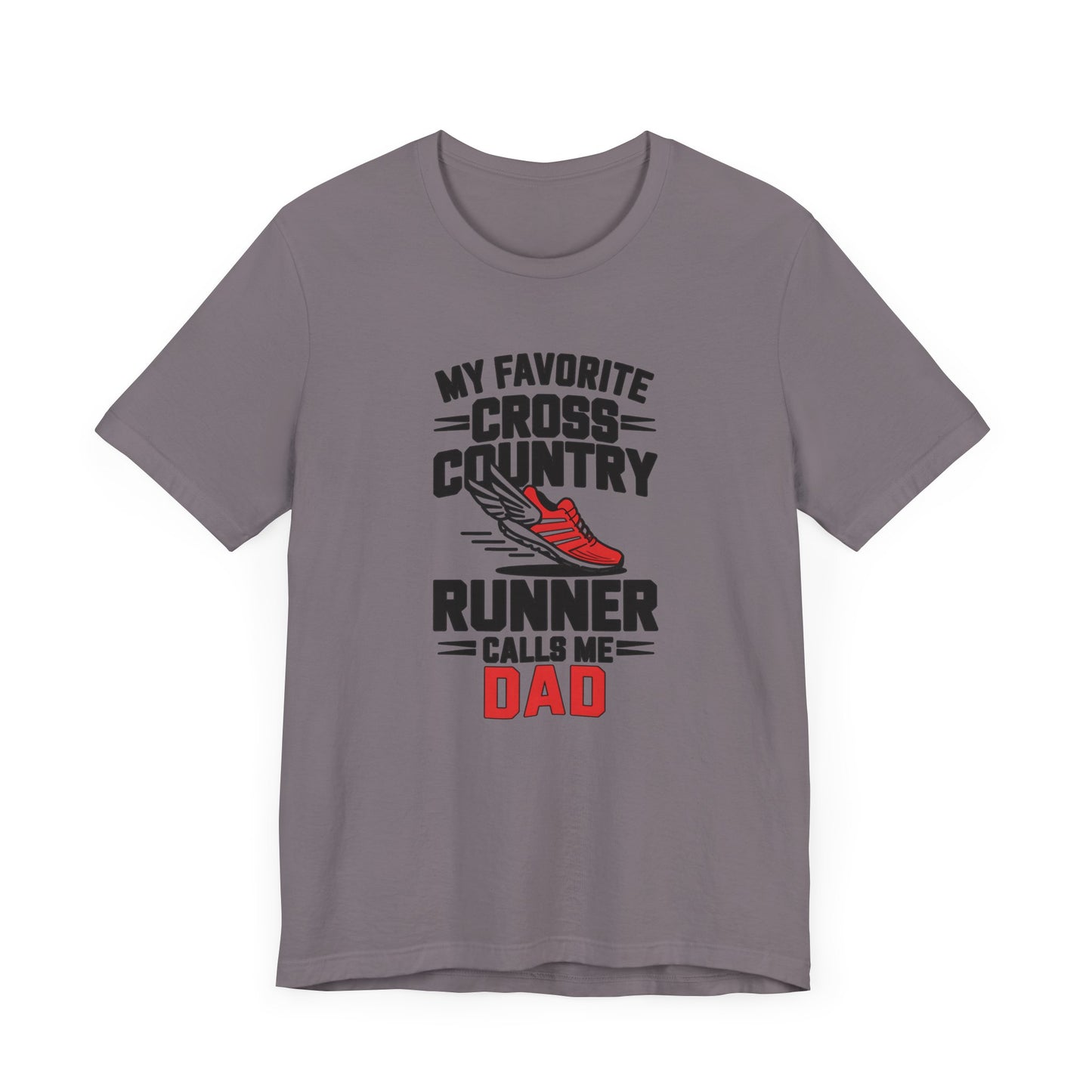 Track and Field Dad Unisex Tee - Sports Dad Shirt, Athletic Father T-Shirt, Running Dad Gift, Cross Country Daddy Top, Fitness Dad Apparel
