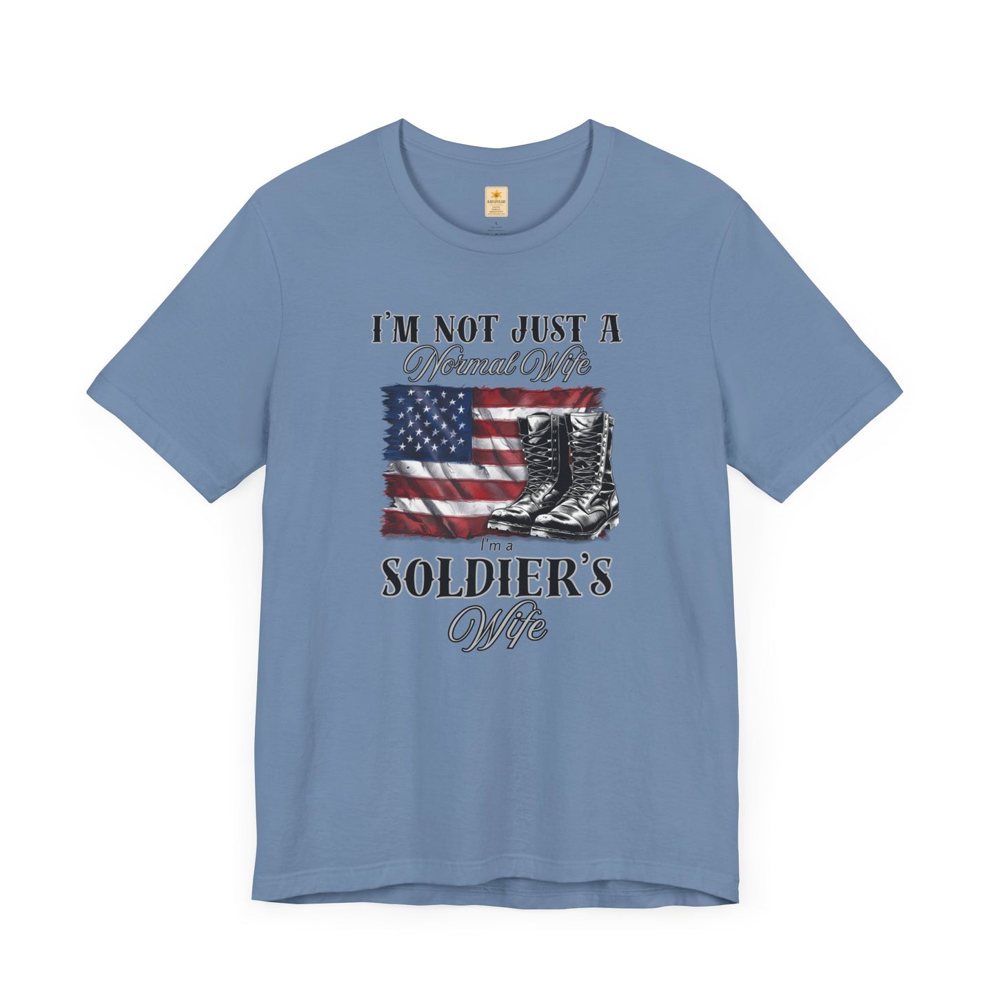 Patriotic Soldier's Wife Tee - Short Sleeve T-Shirt