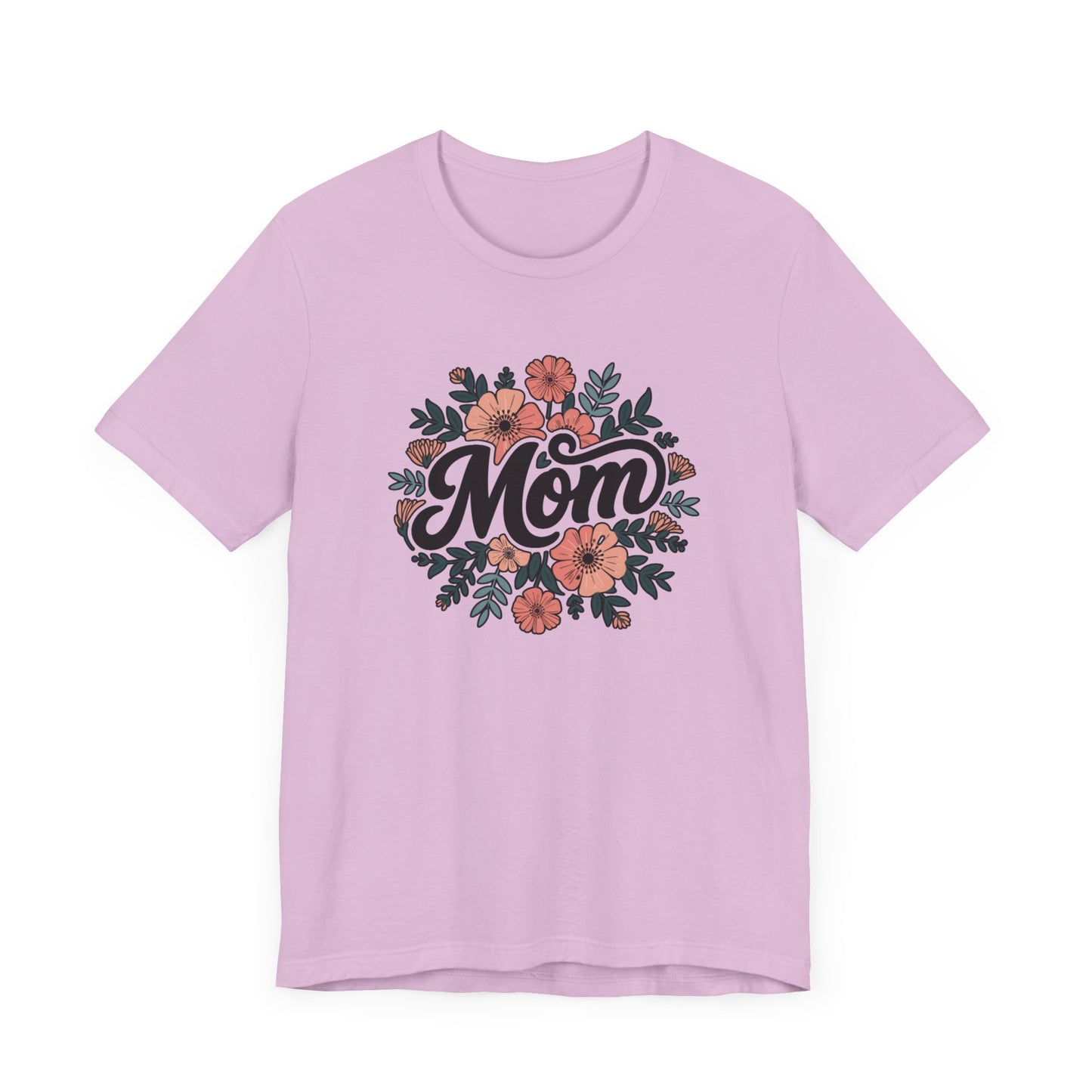 Floral Mom Tee, Gift for Mothers Day, Birthday Gift for Mom, Unisex Shirt, Cute Mom T-Shirt, Casual Wear