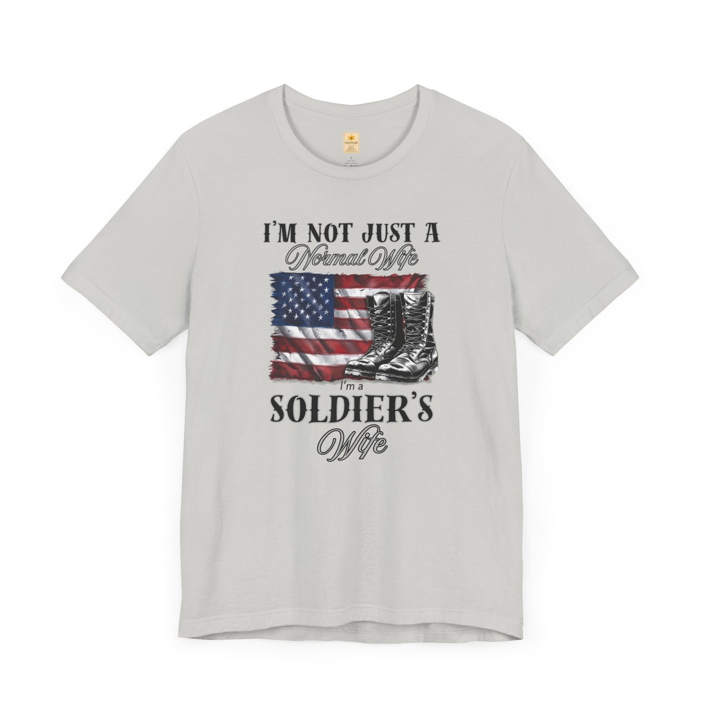 Patriotic Soldier's Wife Tee - Short Sleeve T-Shirt