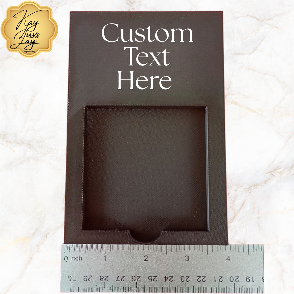 Custom Sticky Note Holder - Personalized Desk Organizer for Office, Teacher, Home Workspace
