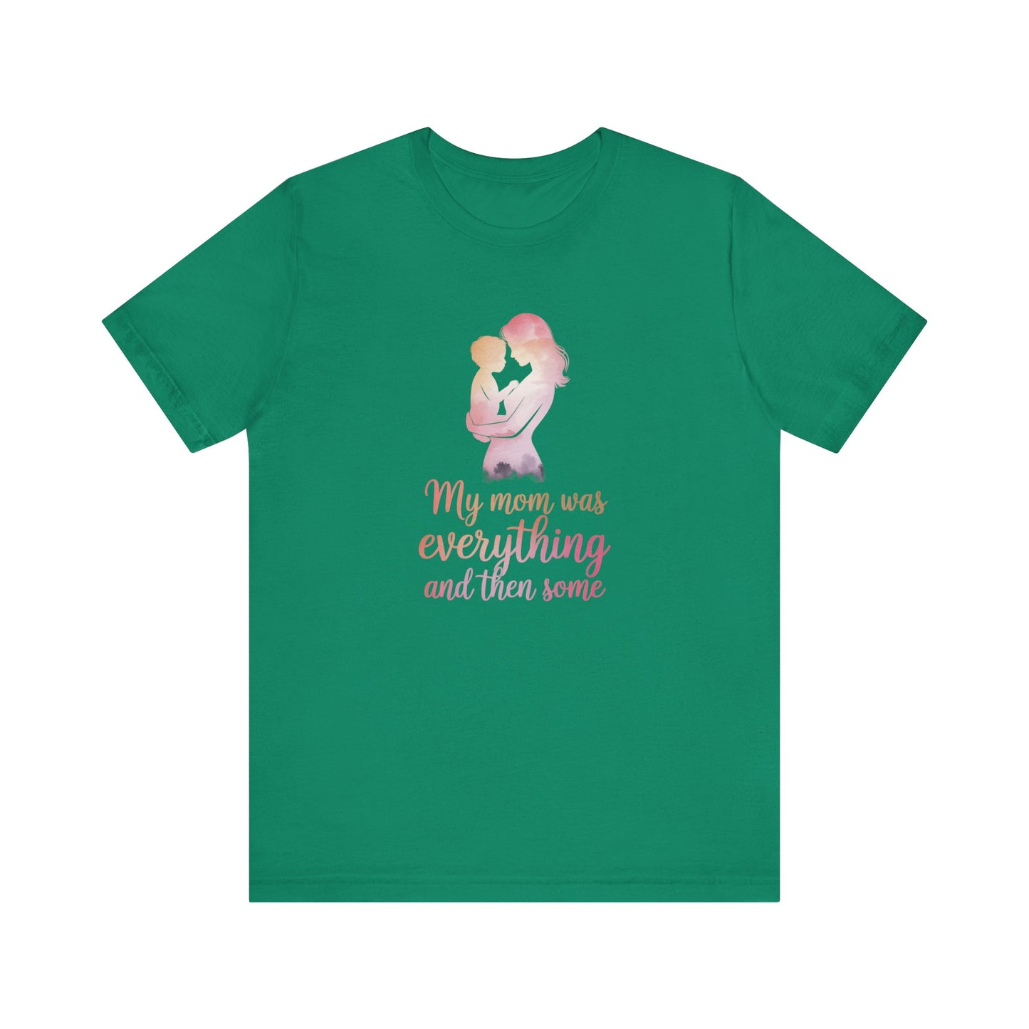 Heartwarming Mom Tribute Tee, Gift for Mom, Mother's Day Shirt, Family Love Tee, Inspirational Quote Shirt, Comfort Wear