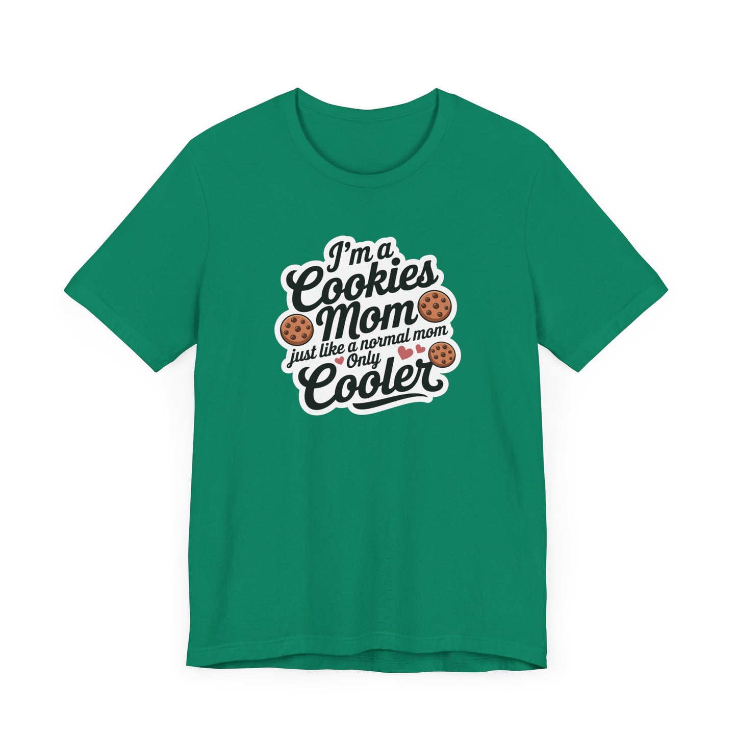 Cookies Mom Unisex Tee | Fun Gift for Cookie Lovers, Mother's Day Shirt, Baking Enthusiast Apparel, Cool Mom Tee, Kitchen Humor Clothing