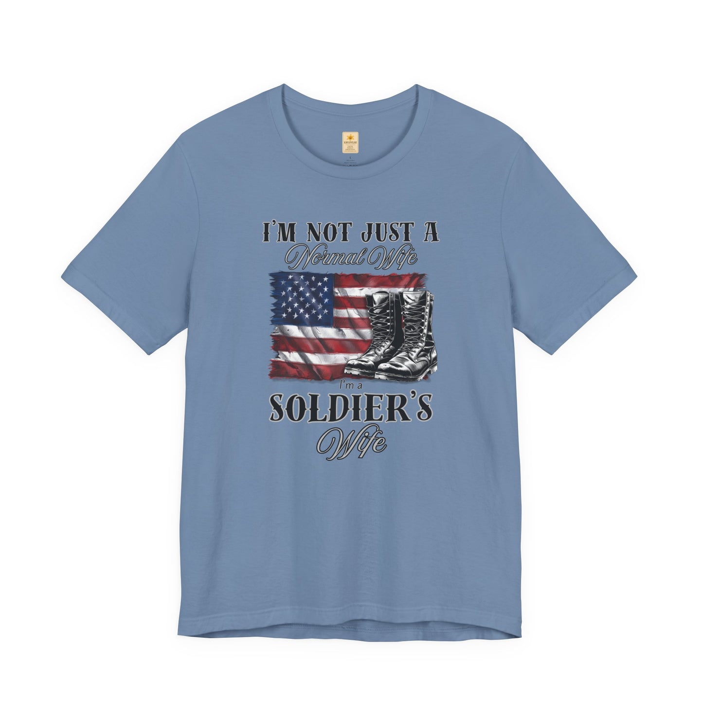 Patriotic Soldier's Wife Tee - Short Sleeve T-Shirt