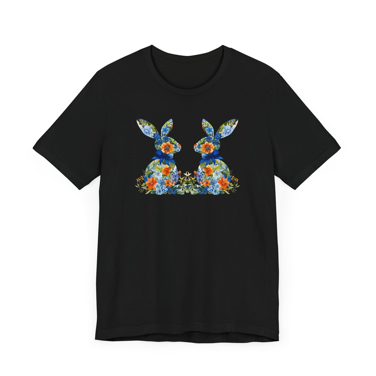 Blue Easter Bunny Tee