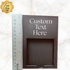 Custom Sticky Note Holder - Personalized Desk Organizer for Office, Teacher, Home Workspace