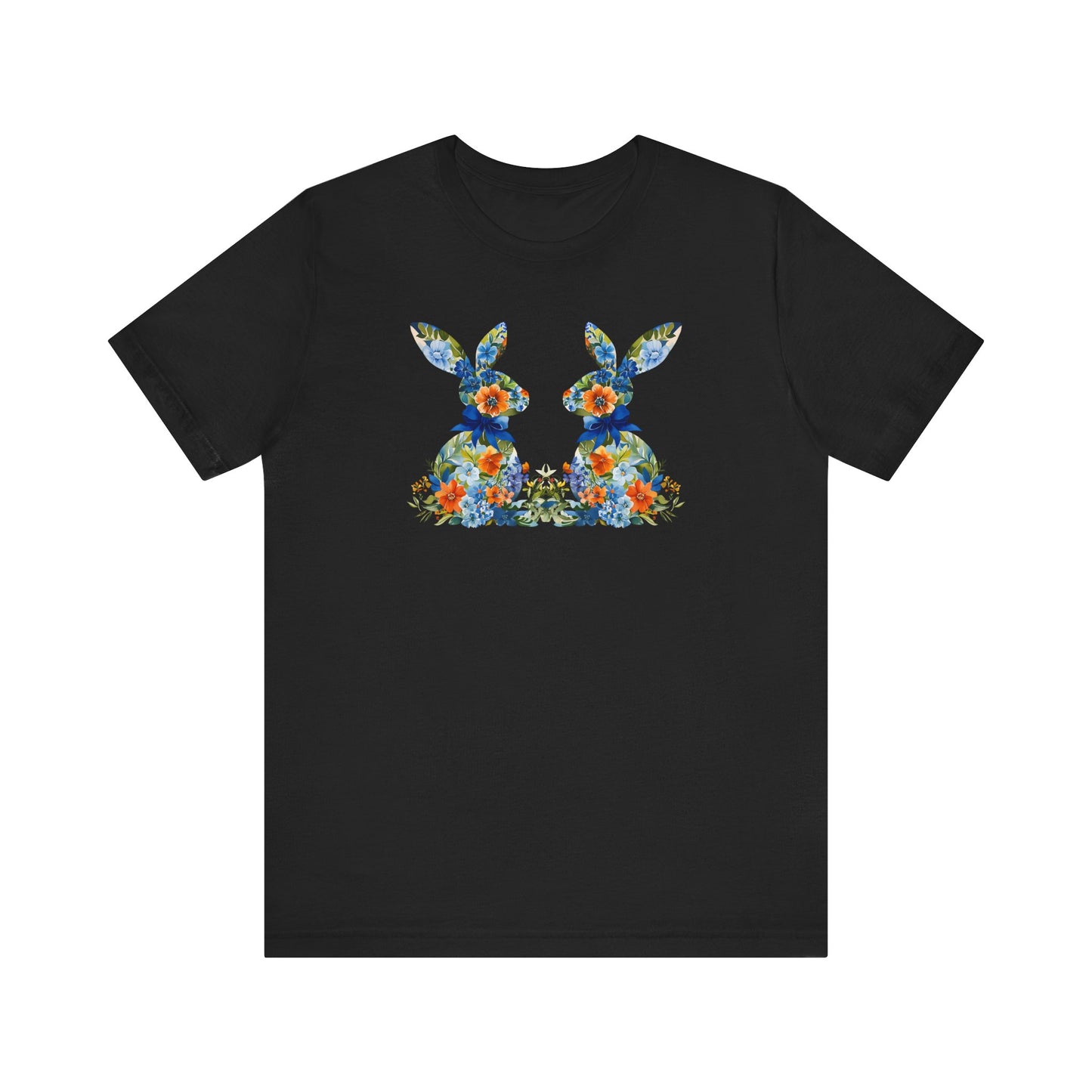 Blue Easter Bunny Tee