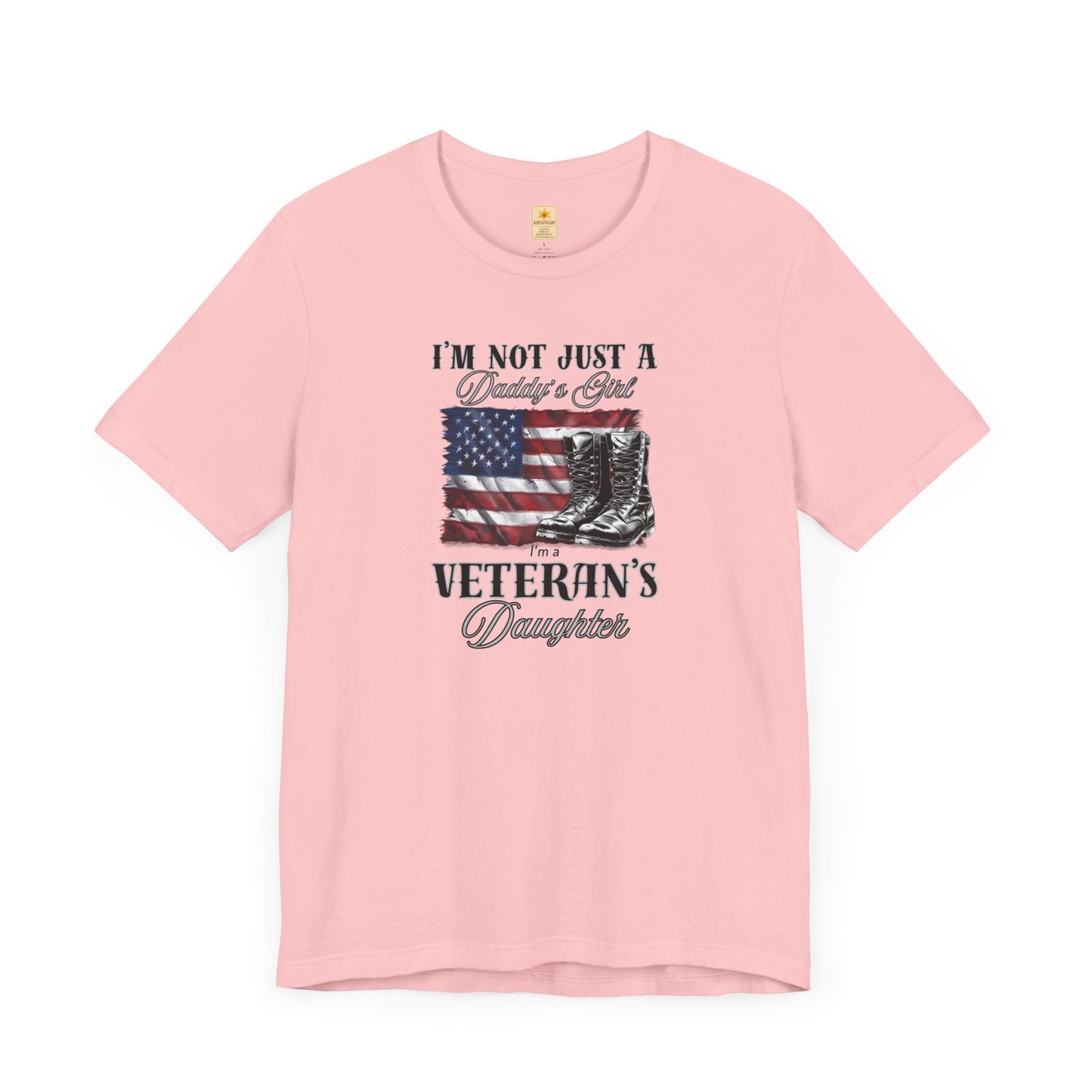 Veteran's Daughter T-Shirt | Patriotic Unisex Tee for Military Families