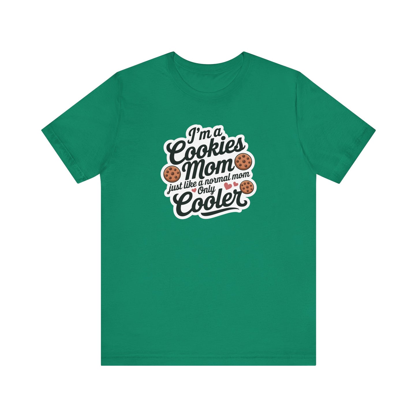 Cookies Mom Unisex Tee | Fun Gift for Cookie Lovers, Mother's Day Shirt, Baking Enthusiast Apparel, Cool Mom Tee, Kitchen Humor Clothing