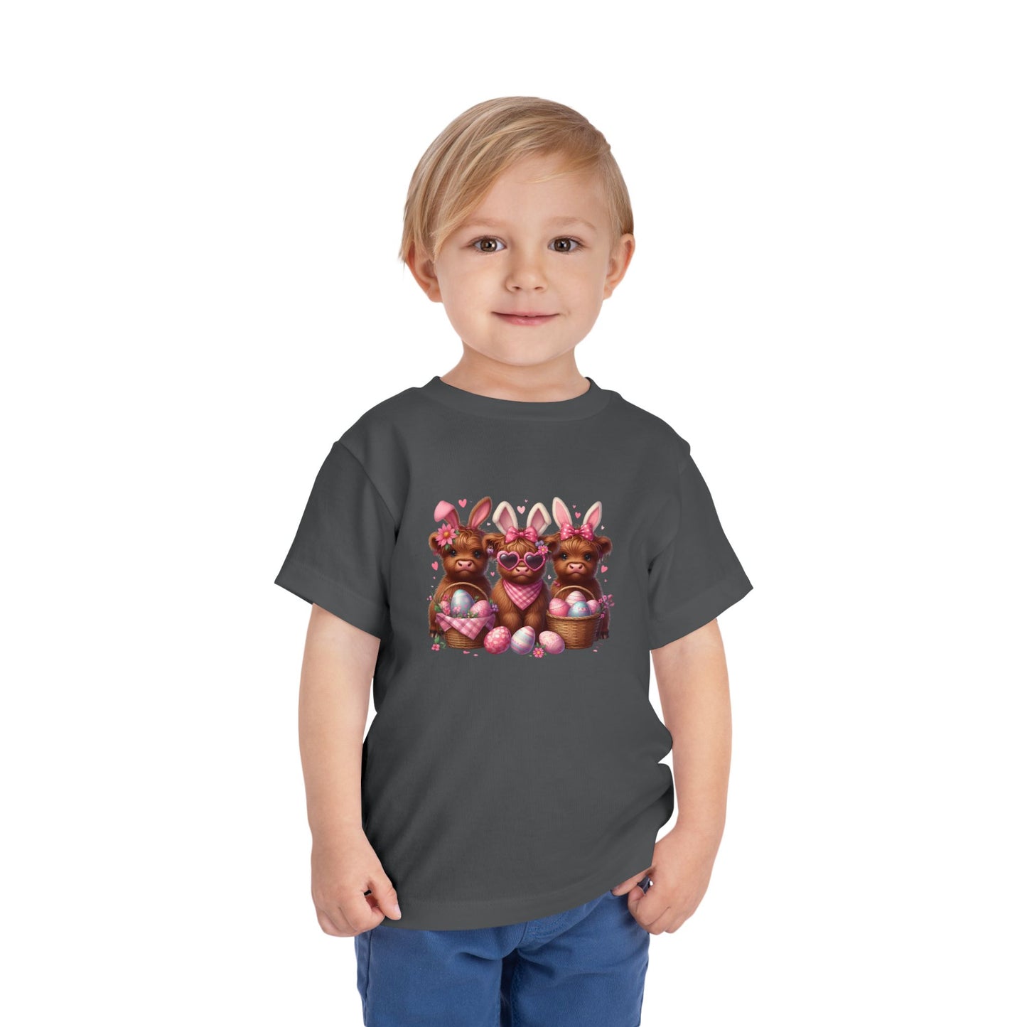 Toddler Easter Baby Cow Tee