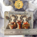 Cow Sublimated Fridge Magnet – Decorative Kitchen Magnet