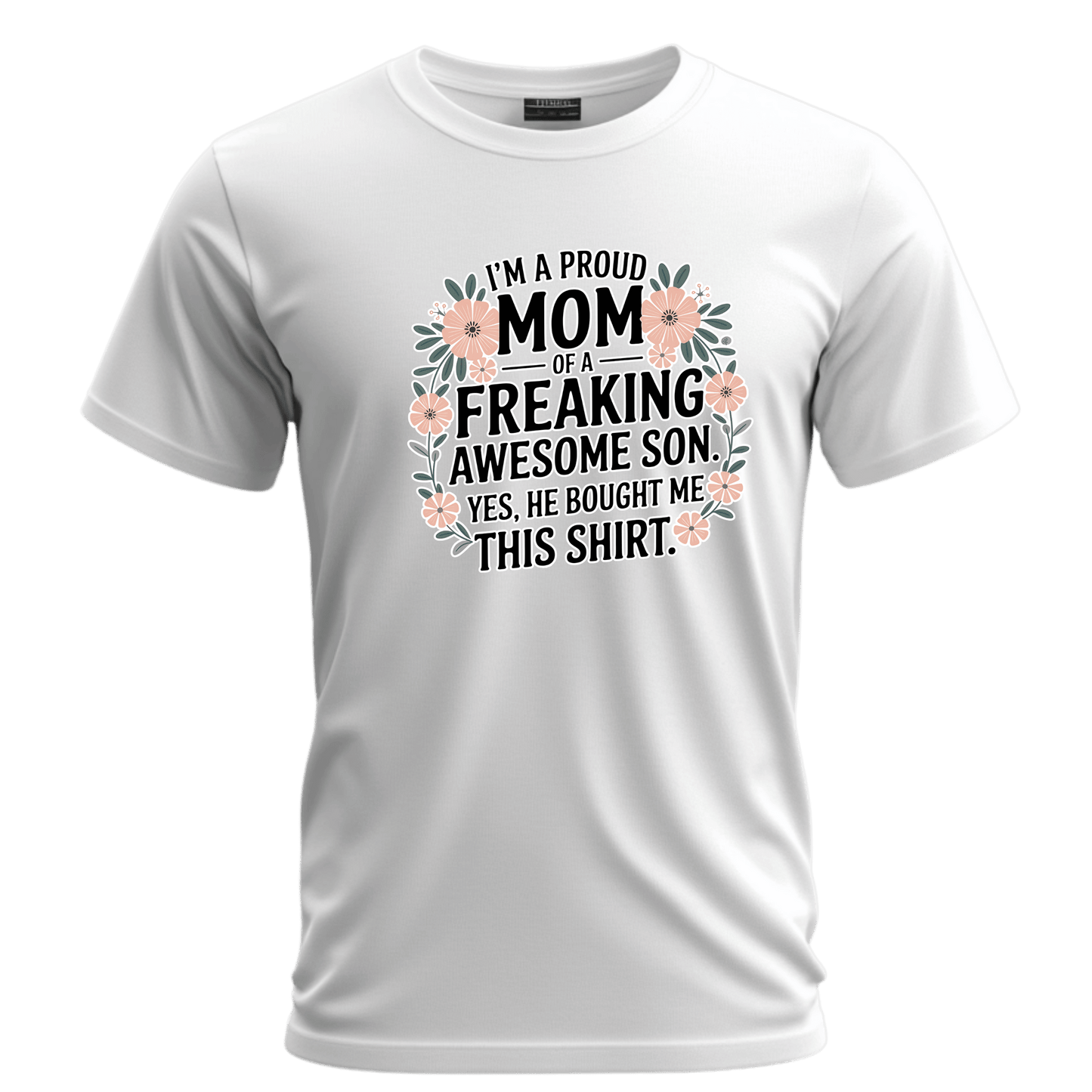Proud Mom Tee, Unisex Jersey Short Sleeve Shirt, Gift for Mothers, Funny Shirt, Mother's Day Gift, Family Apparel, Cute Top