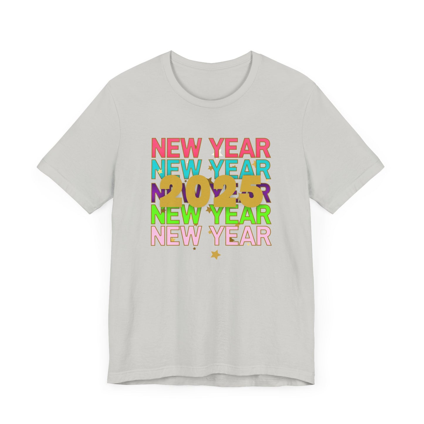 Neon New Year 2025 T-Shirt