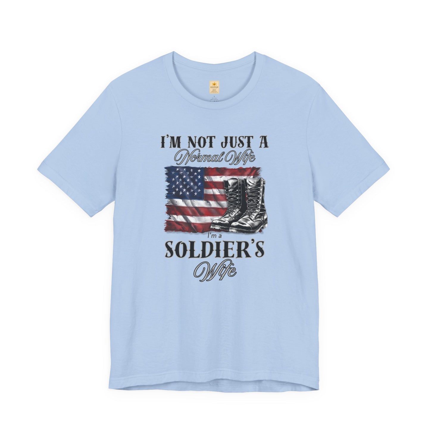 Patriotic Soldier's Wife Tee - Short Sleeve T-Shirt