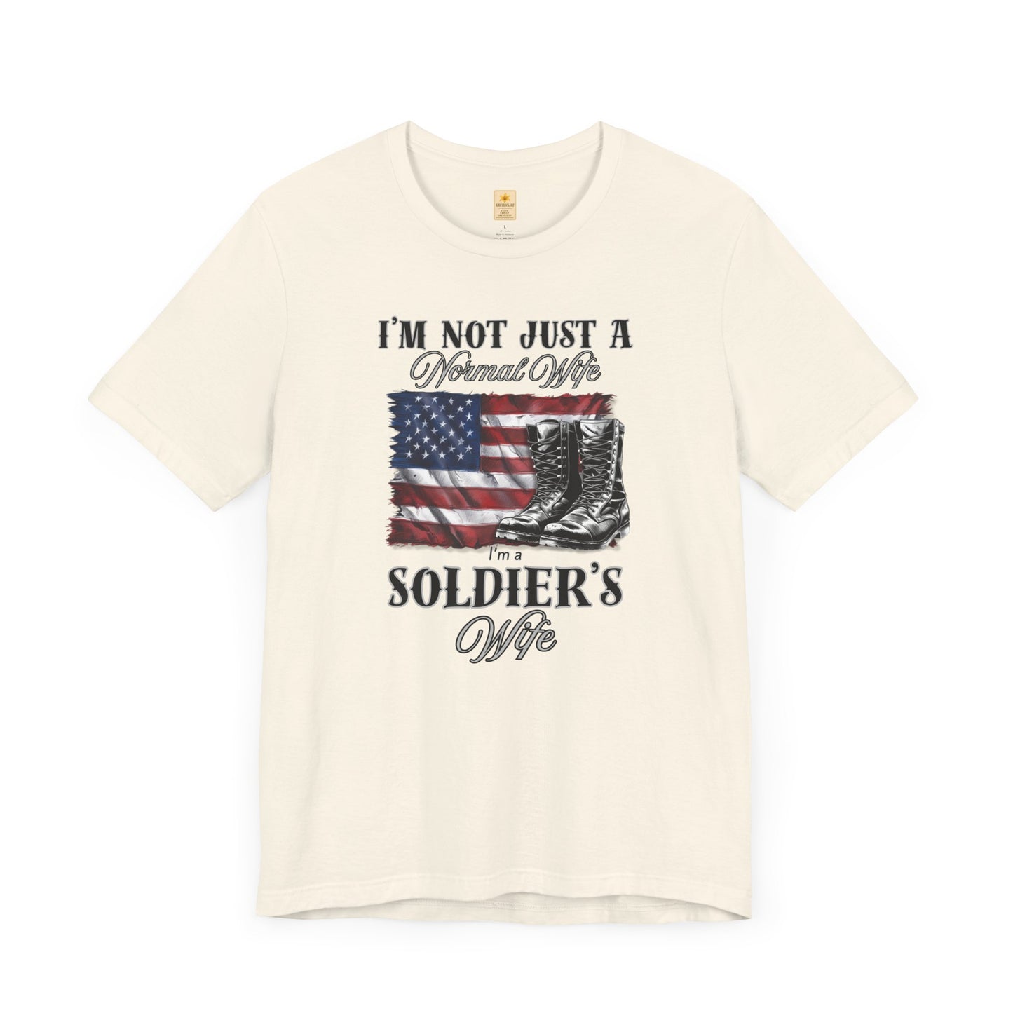 Patriotic Soldier's Wife Tee - Short Sleeve T-Shirt