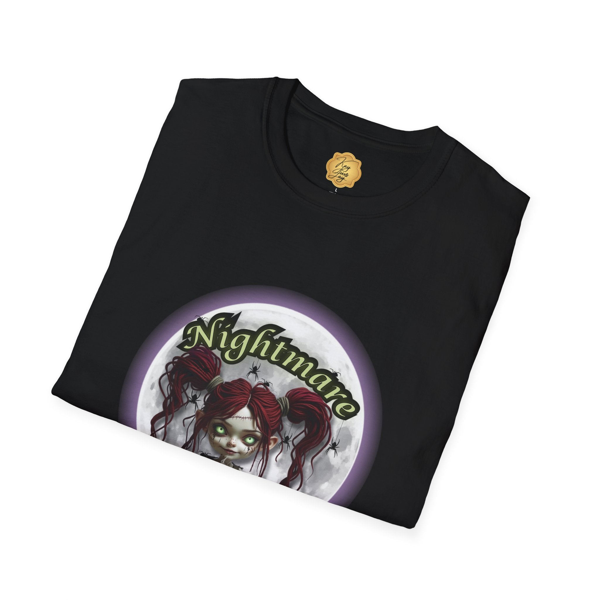 "Nightmare Before Coffee" Gothic Horror Graphic Tee