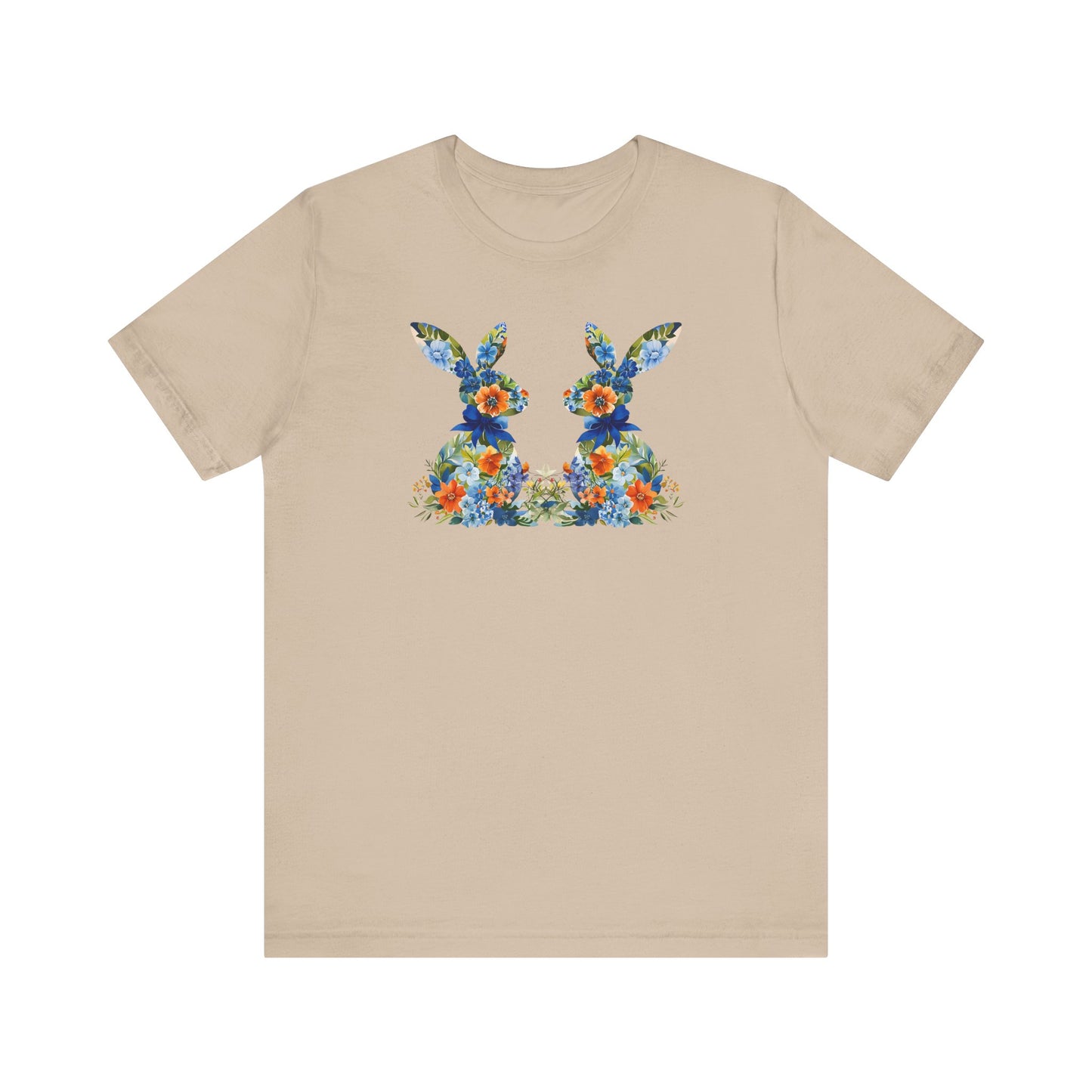 Blue Easter Bunny Tee