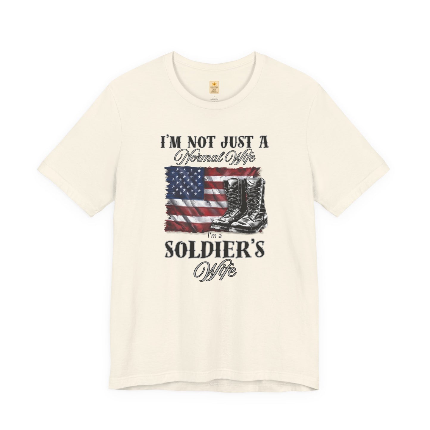 Patriotic Soldier's Wife Tee - Short Sleeve T-Shirt