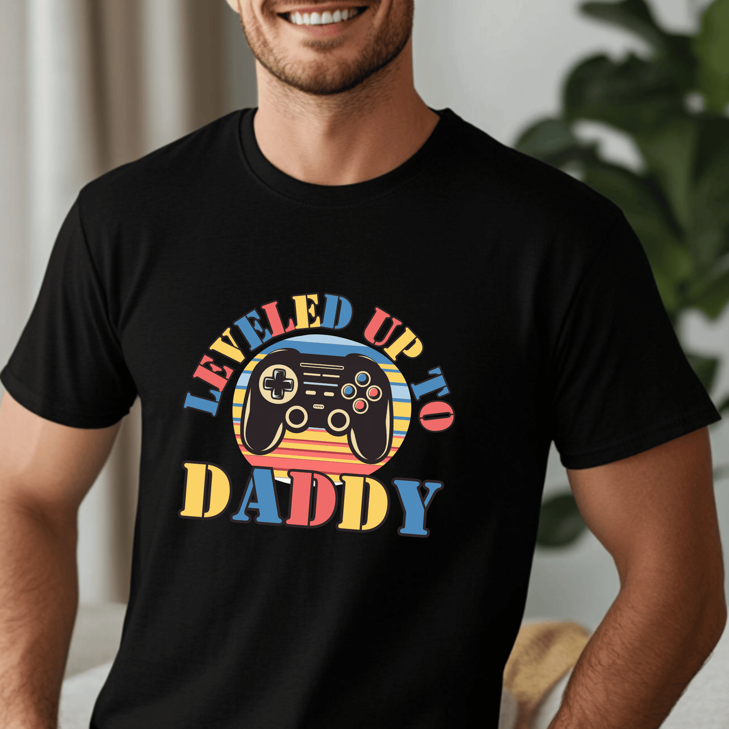 Gaming Dad and Baby Matching Shirts, Leveled up to Daddy, Player 2 Joined the game, Video Game Gift, Family Gaming Shirts, Gamer Dad Shirt