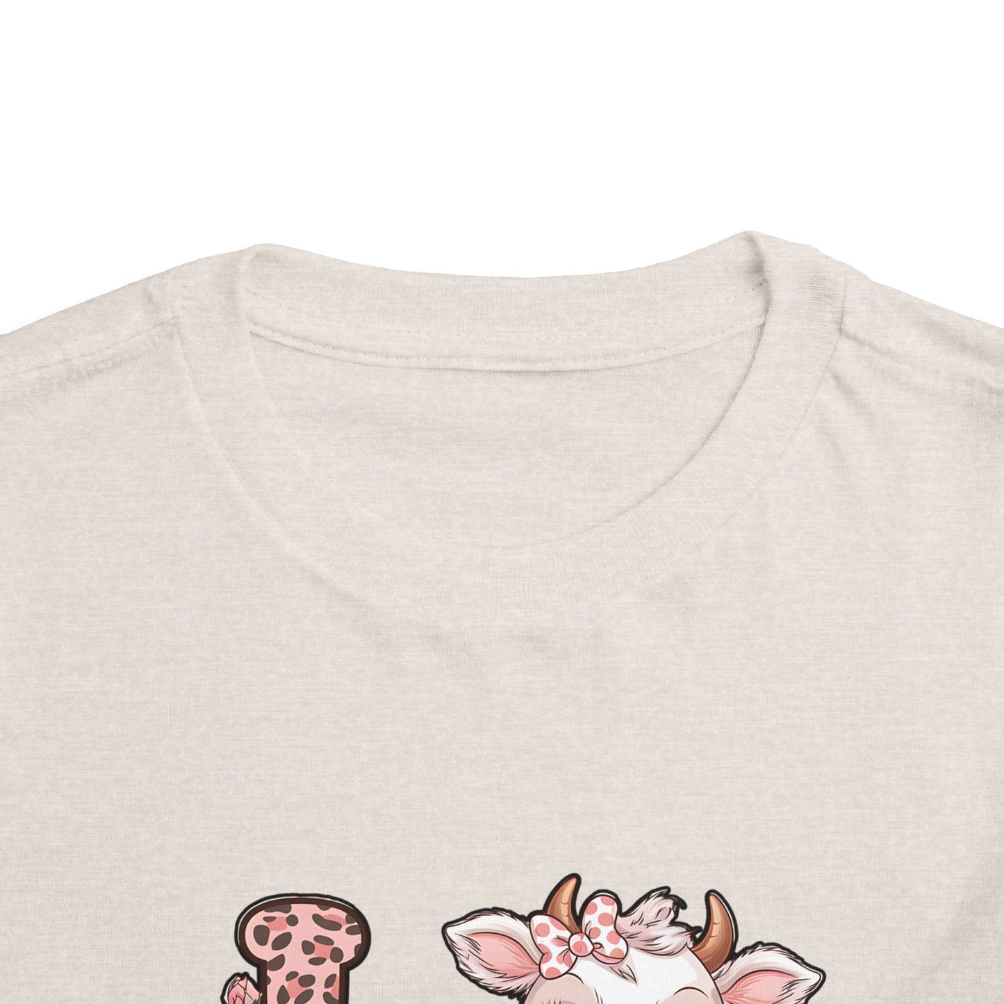 Toddler Cow L*O*V*E Valentine Tee