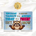 Racoon Sublimated Fridge Magnet – Decorative Kitchen Magnet