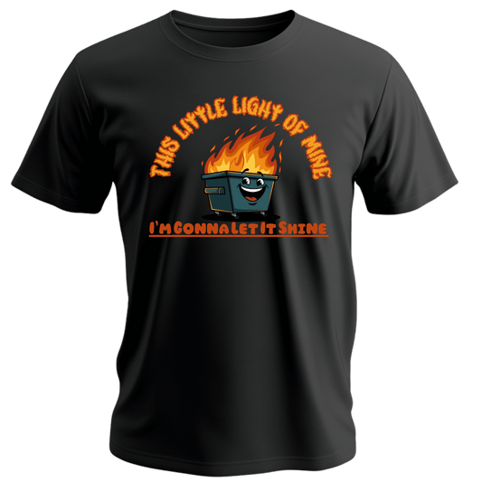 Funny 'This Little Light of Mine' Unisex Tee - Perfect for Celebrations & Motivational Vibes