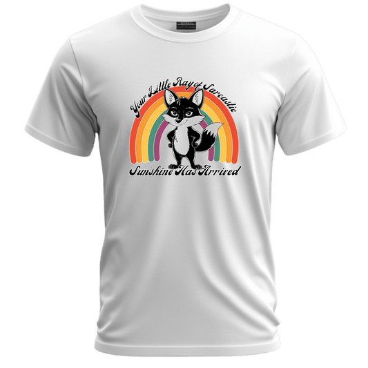 Rainbow Fox Tee