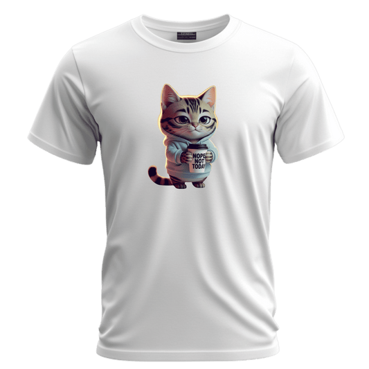 Cute Cat Graphic Tee, Funny Cat Shirt, Animal Lover Tee, Cat Person Gift, Cozy Unisex Jersey T-Shirt, Perfect for Gifts or Everyday Wear