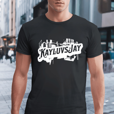 KayluvsJay “Love Loud” Tee – Men’s Jersey Fit for Real Ones