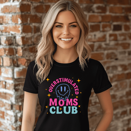 Overstimulated Moms Club T-Shirt