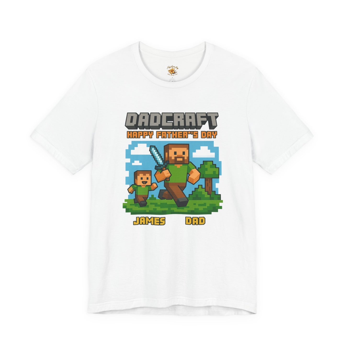 DADCRAFT Customizable Father & Son T-Shirt