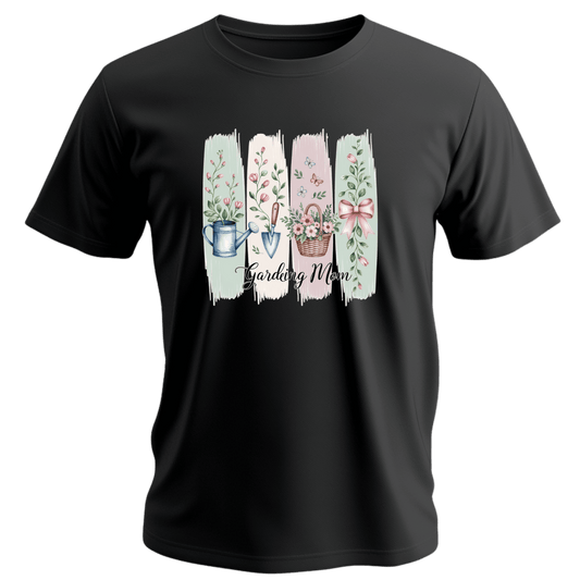 Gardening Mom T-Shirt, Perfect Gift for Plant Lovers, Cute Garden Tee, Mother's Day Gift, Floral Gardening Shirt, Casual Wear