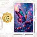 Purple Butterfly Sublimated Fridge Magnet – Decorative Kitchen Magnet