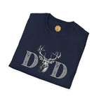 Dad Deer T-Shirt — Rustic Hunting Dad Tee, Father’s Day Gift