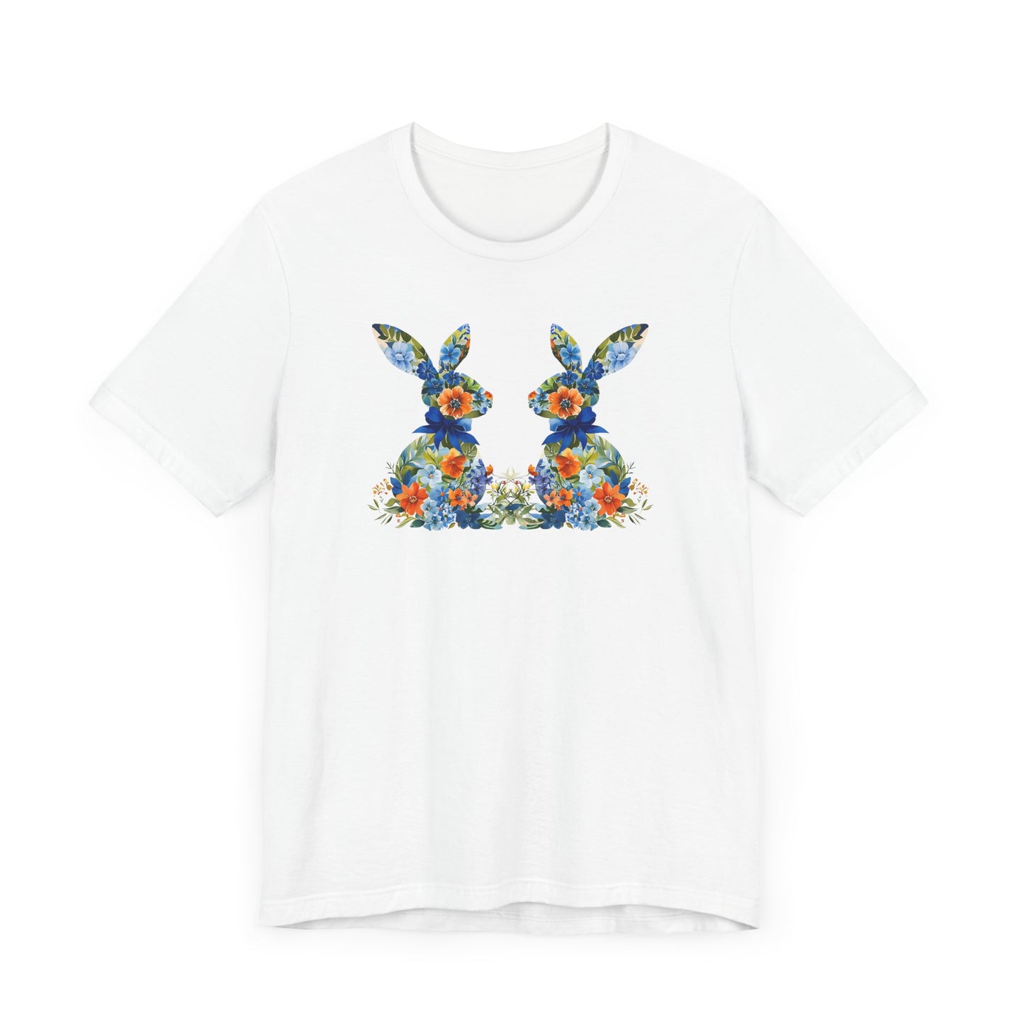 Blue Easter Bunny Tee
