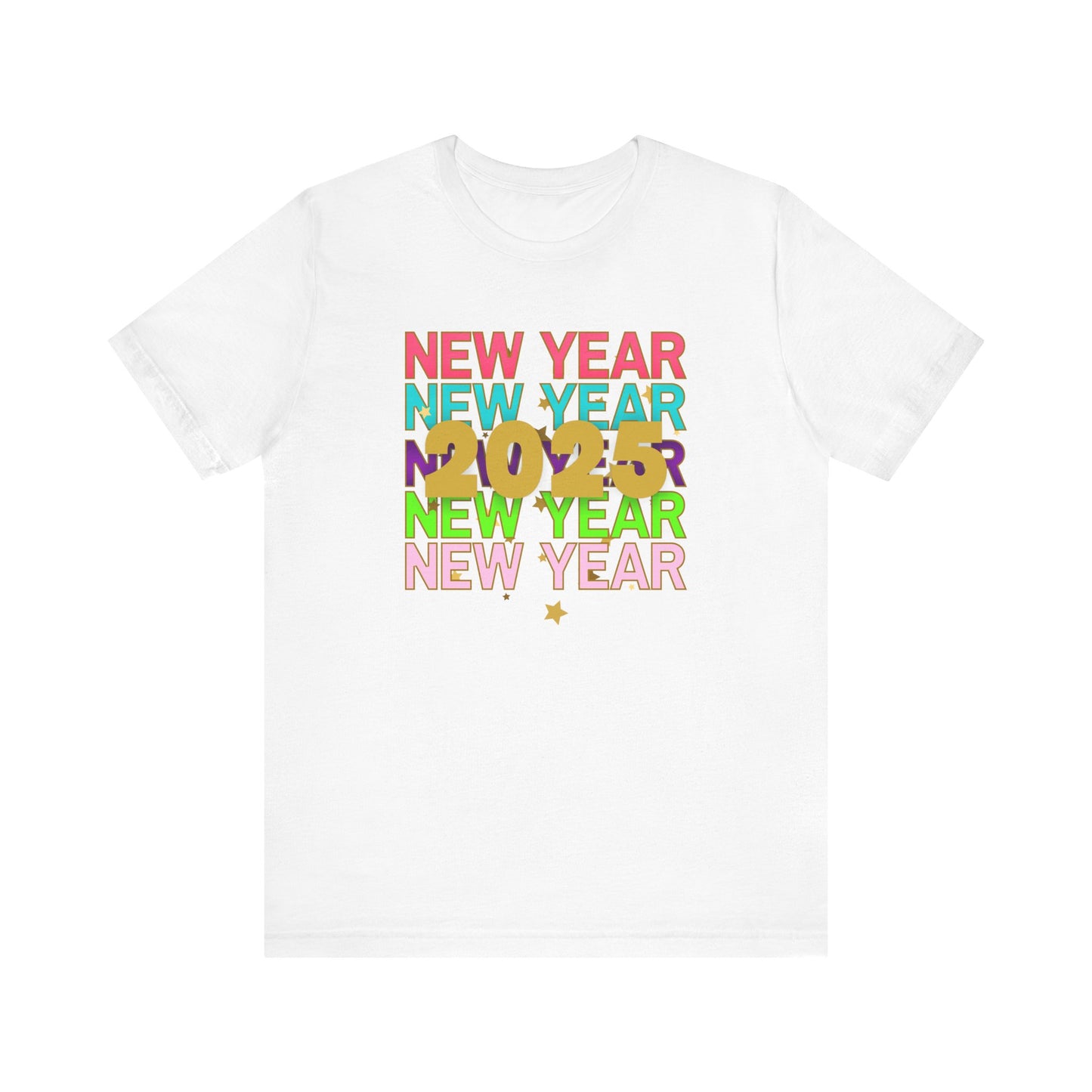 Neon New Year 2025 T-Shirt
