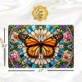 Stain Glass Butterfly Sublimated Fridge Magnet – Decorative Kitchen Magnet