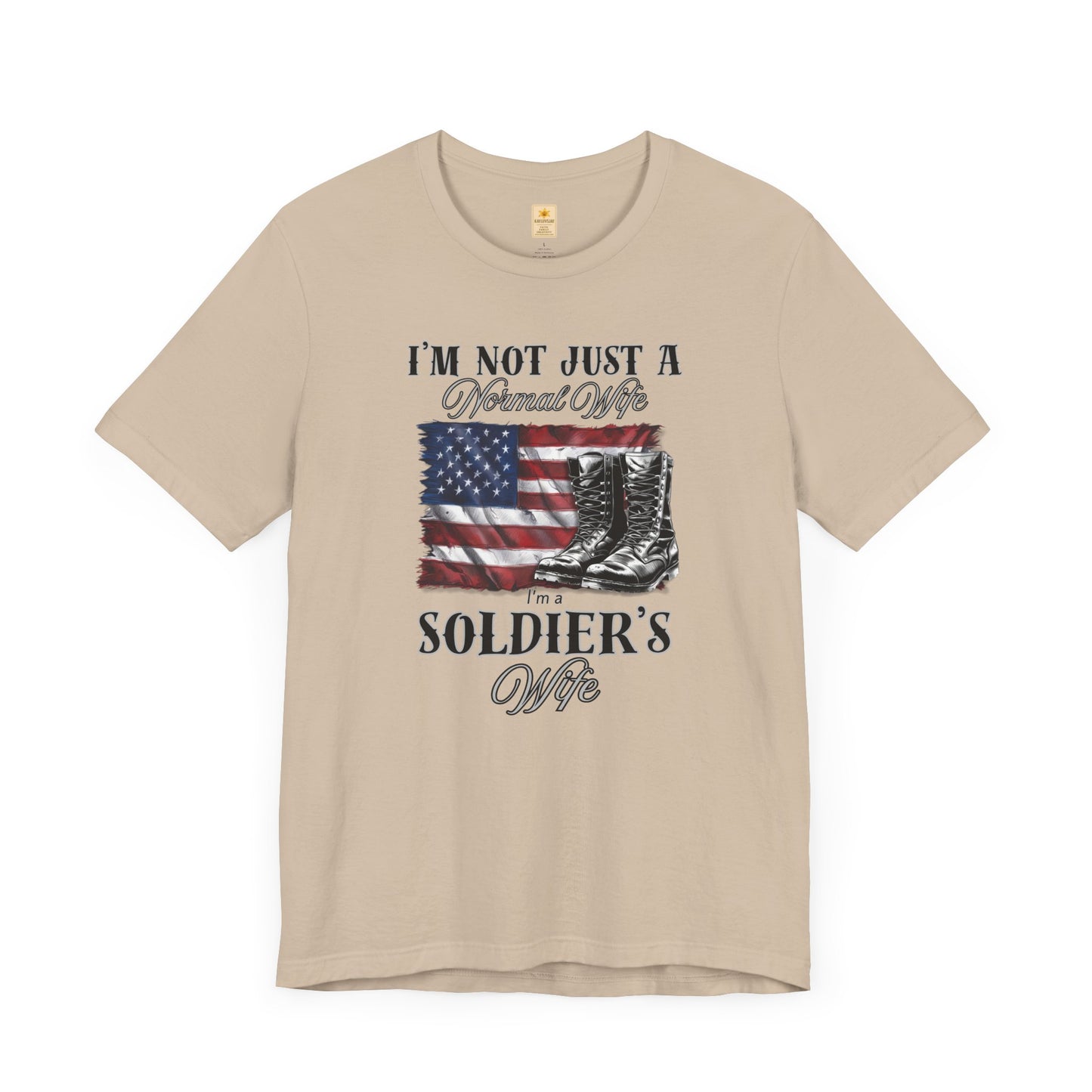 Patriotic Soldier's Wife Tee - Short Sleeve T-Shirt