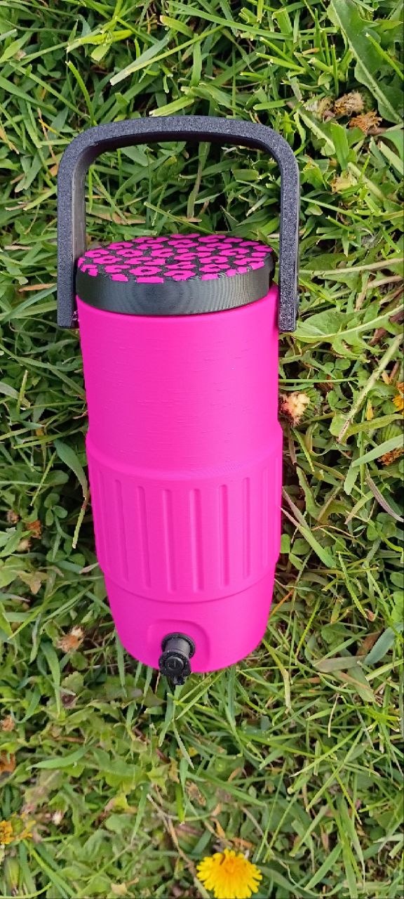 Animal Print 3d Can Holder