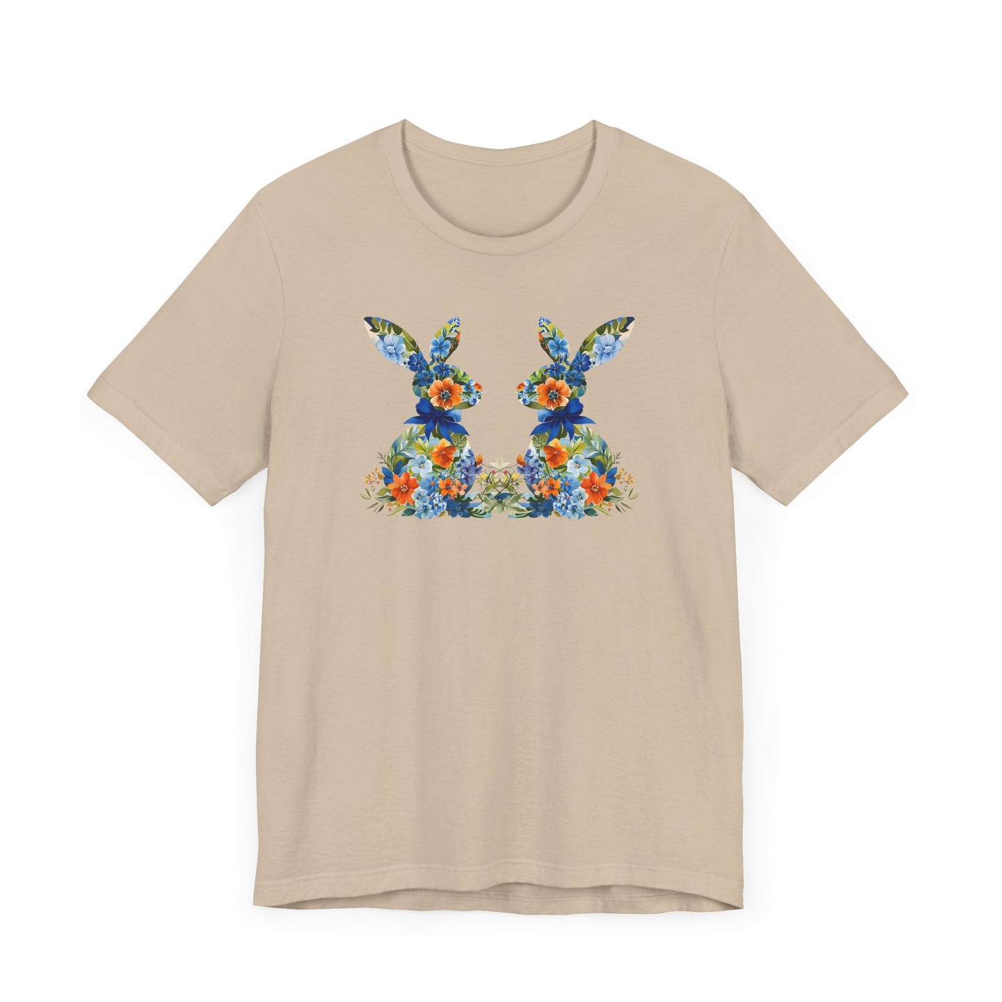 Blue Easter Bunny Tee