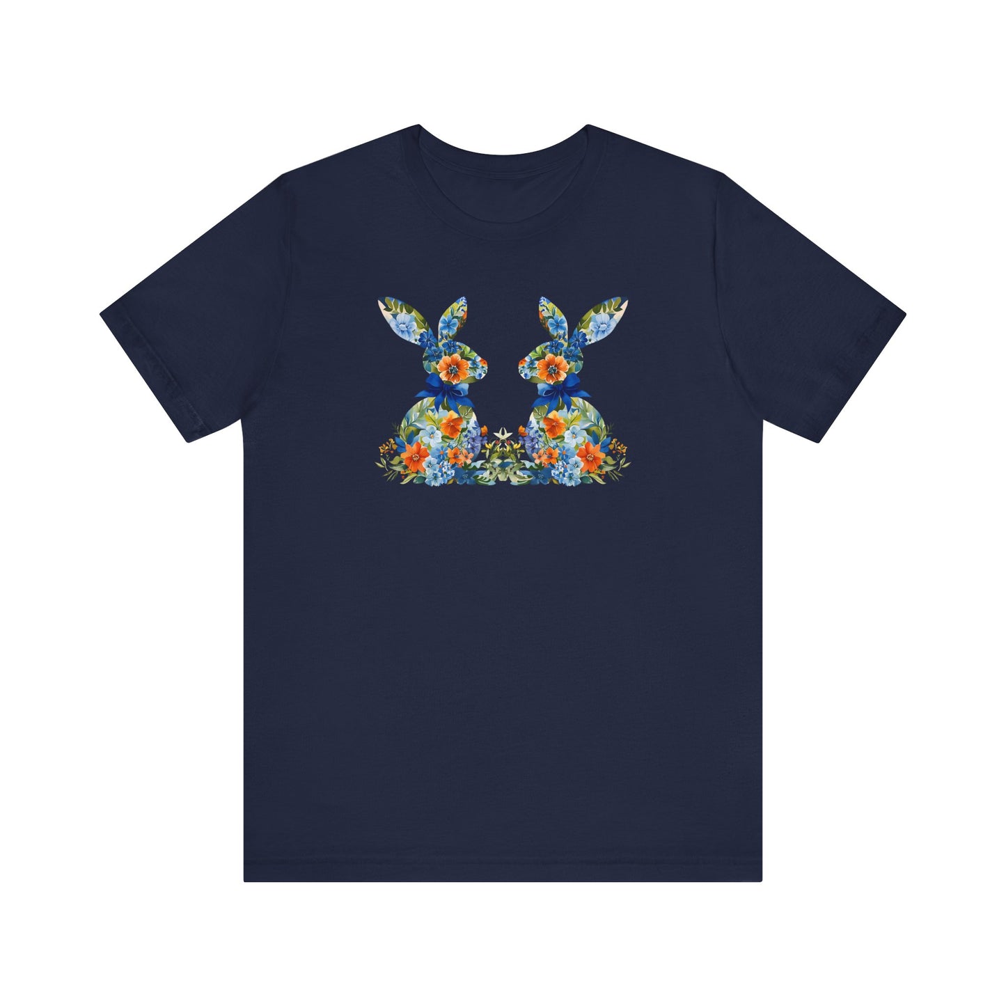 Blue Easter Bunny Tee