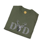 Dad Deer T-Shirt — Rustic Hunting Dad Tee, Father’s Day Gift