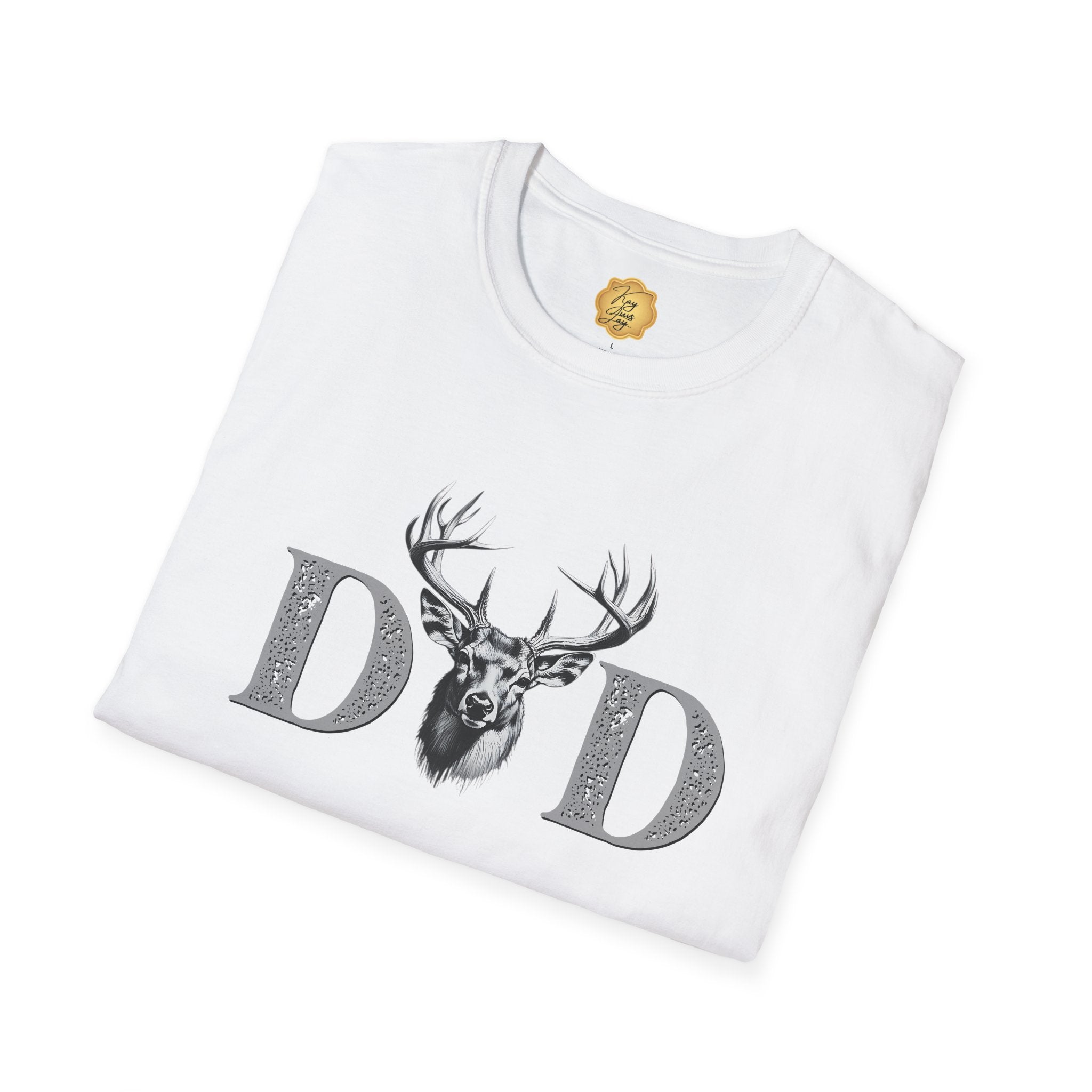 Dad Deer T-Shirt — Rustic Hunting Dad Tee, Father’s Day Gift