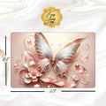 Delicate Butterfly Sublimated Fridge Magnet – Decorative Kitchen Magnet